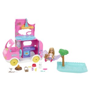 Barbie Veh??culo de Juguete Chelsea Nuevo Camper